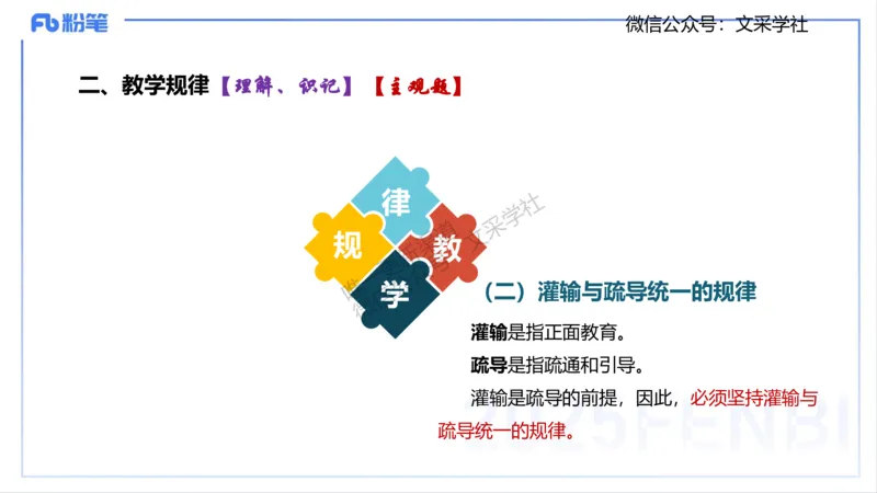 教学论1-智冬_4-教培资料-26年最新资料-同步更新_初中高中教资_03科三专项（进去保存报考的学科即可）_01科目三FB网课、三色速记手册、知识点导图等推荐_初中_2.主观专项