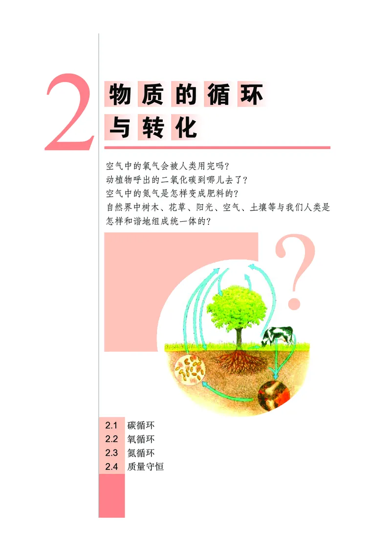 武汉版9年级科学上册高清教材_4-教培资料-26年最新资料-同步更新_初中高中教资_03科三专项（进去保存报考的学科即可）_02科三专项（笔记真题思维导图教学设计版本二）