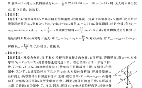 2026届安徽合肥一六八中学高三上学期一模物理答案_2025年12月_2512092026届安徽合肥一六八中学高三上学期一模（全科）_2026届安徽合肥一六八中学高三上学期一模物理试题+答案