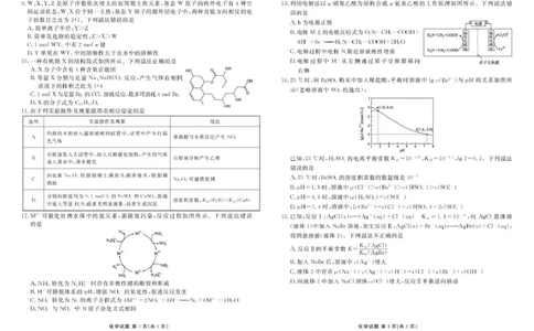 化学试卷_2025年12月_251220湖北省衡水金卷2026届高三年级上学期12月阶段性测试（全科）_湖北省衡水金卷2026届高三上学期12月阶段性测试化学试卷（含答案）