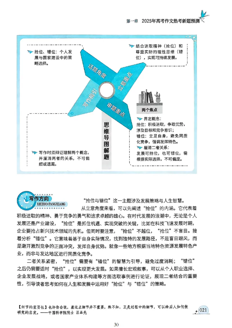 《意林》2025高考作文冲刺热点考点素材①_2025年6月