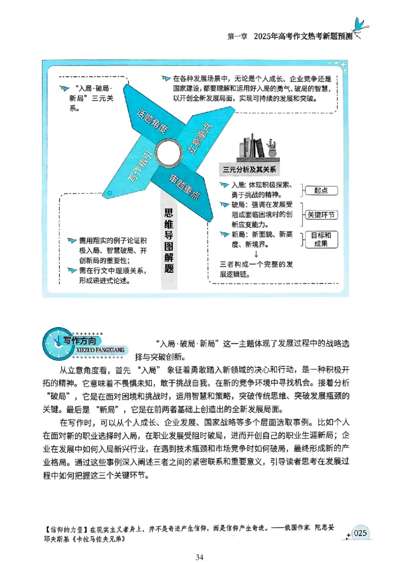 《意林》2025高考作文冲刺热点考点素材①_2025年6月