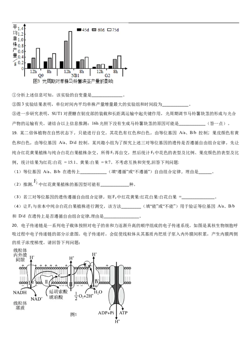 吉林省通化市梅河口市第五中学2025-2026学年高三上学期10月期中生物试题（含答案）_251105吉林省通化市梅河口市第五中学2025-2026学年高三上学期10月期中考试（全科）