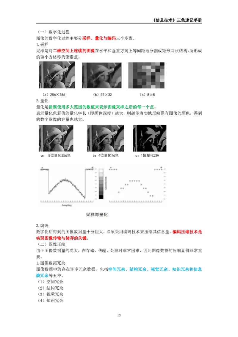 教师资格《（高中）信息技术》三色速记手册_4-教培资料-26年最新资料-同步更新_初中高中教资_03科三专项（进去保存报考的学科即可）_03科三初高中三色笔记（无水印版）_高中