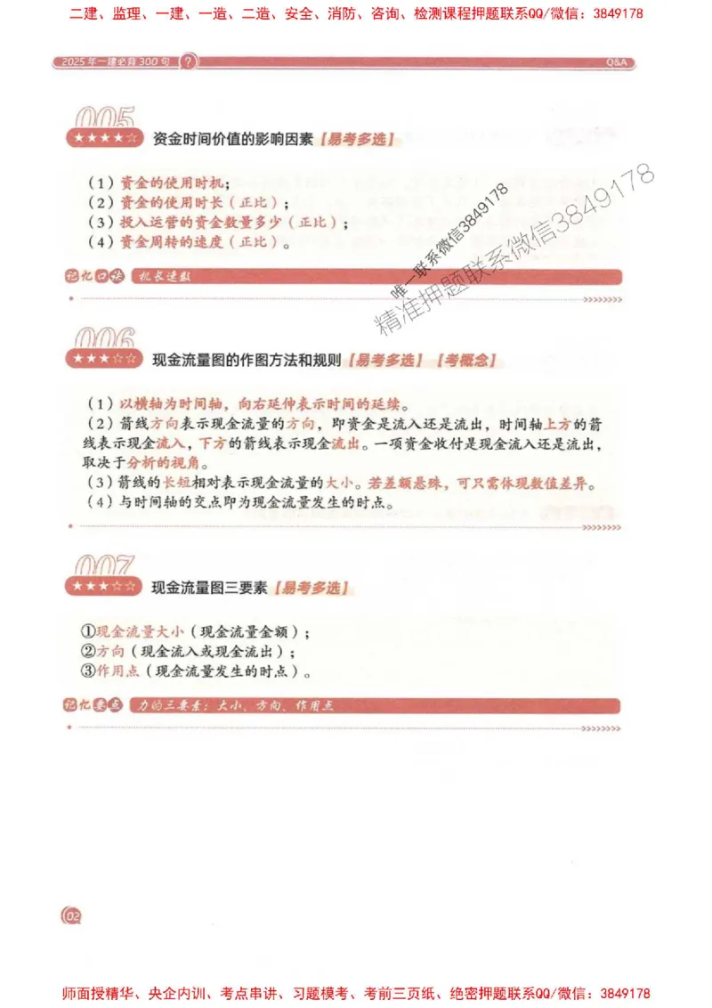 2025一建经济-必背300句新教材_2026年一级建造师_2026年一建经济_2025年一建经济SVIP_01-精华文档✿电子教材✿历年真题_21-经济《必背300句》SMR推荐