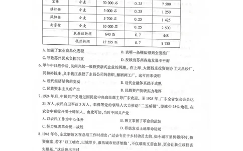 武功县2026届11月高三质量监测历史_251113陕西省咸阳市武功县2026届11月高三质量监测（全科）