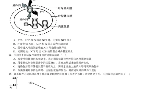 黑、吉、辽、蒙生物-试题_1.高考2025全国各省真题+答案_00.2025各省市高考真题及答案（按省份分类）_20.辽宁卷（9科全）_生物