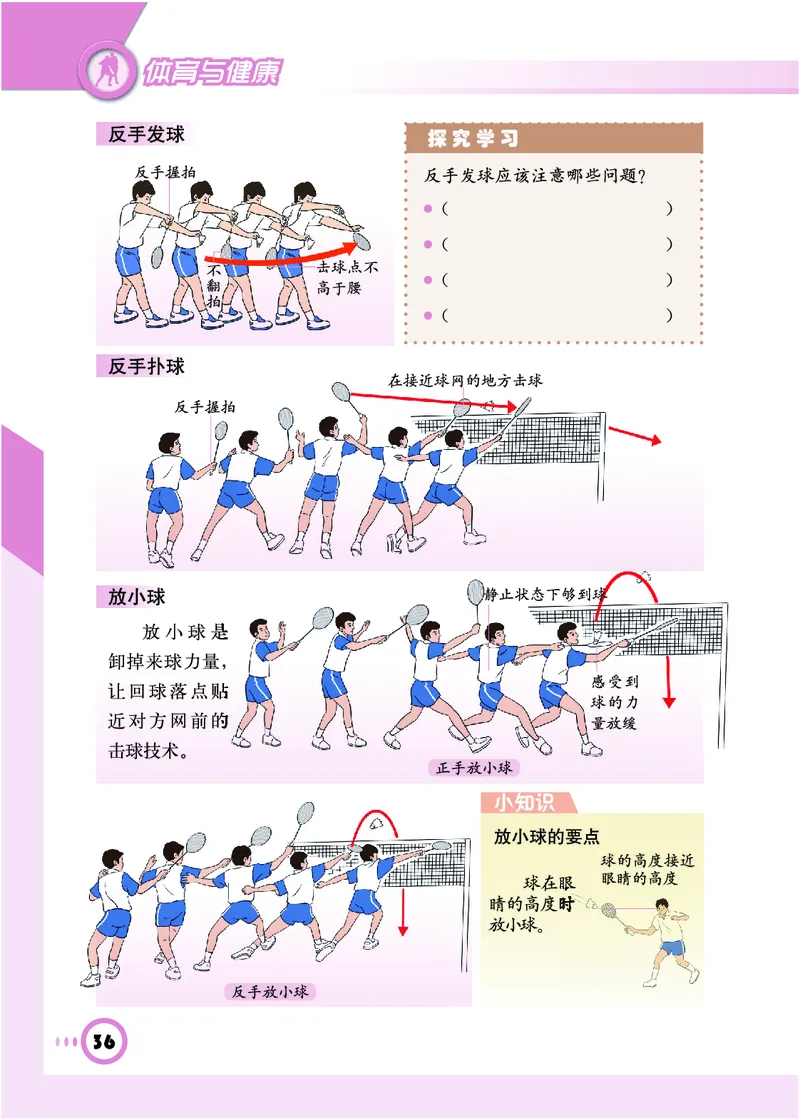 教科版9年级体育全一册高清教材_4-教培资料-26年最新资料-同步更新_初中高中教资_03科三专项（进去保存报考的学科即可）_02科三专项（笔记真题思维导图教学设计版本二）