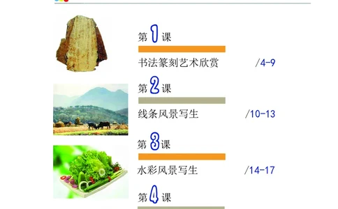 沪教版7年级美术下册高清教材_4-教培资料-26年最新资料-同步更新_初中高中教资_03科三专项（进去保存报考的学科即可）_02科三专项（笔记真题思维导图教学设计版本二）