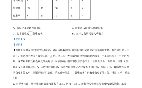 湖北省沙市中学2024-2025学年高二下学期6月月考历史试题（解析版）_2025年6月_250620湖北省荆州市沙市中学2024-2025学年高二下学期6月月考（全科）