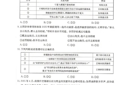 河北省邢台市卓越联盟2024-2025学年高二下学期第三次考试（6月）政治试卷（含答案）_2025年6月_250616河北省邢台市卓越联盟2024-2025学年高二下学期第三次考试（金太阳544B）（全科）(1)