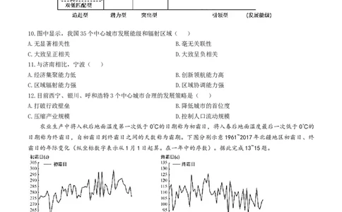 2024届九师联盟高三12月质量检测地理_2024届九师联盟高三12月质量检测