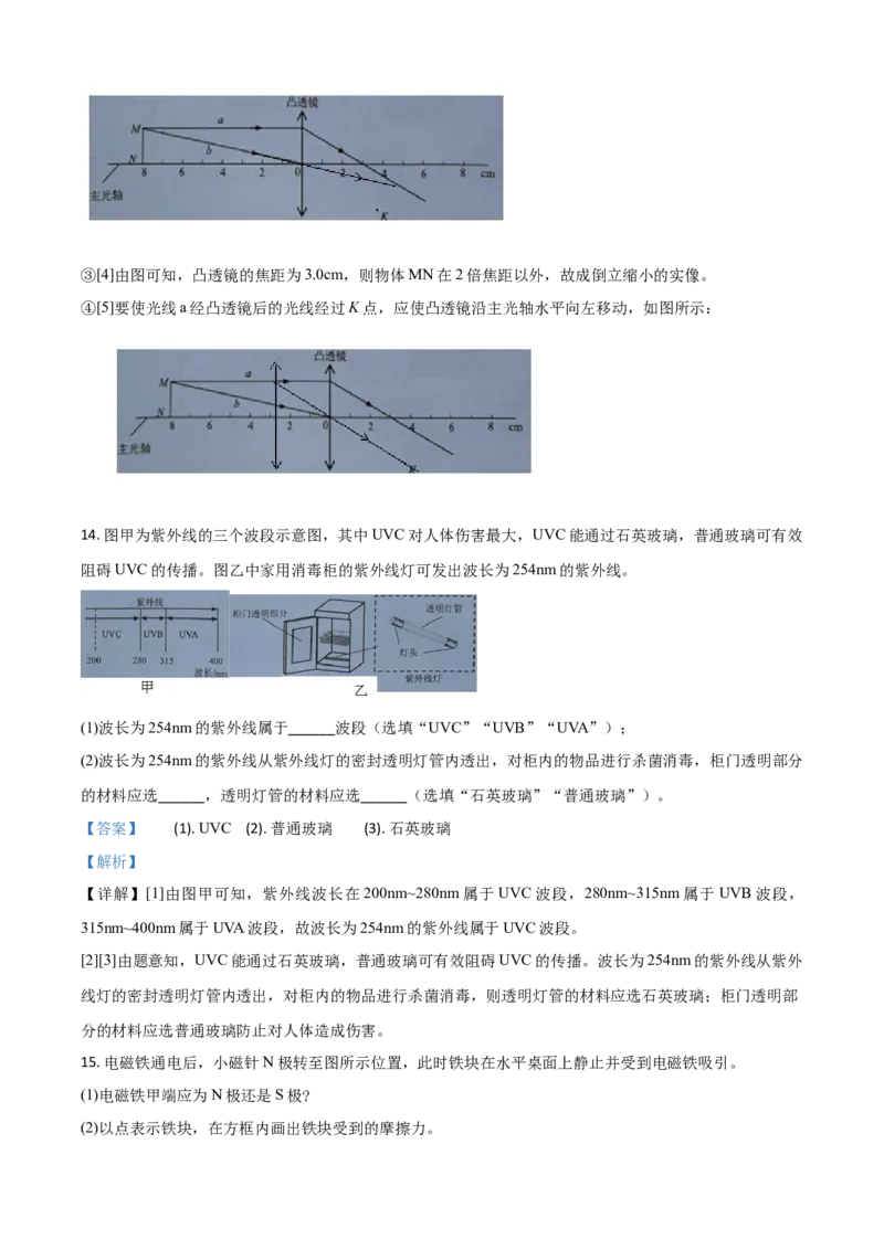 精品解析：2020年广东省广州市中考物理试题（解析版）_中考真题_4.物理中考真题2015-2024年_2020中考物理真题110份_2020年中考真题精品解析物理（广东广州卷）精编word版