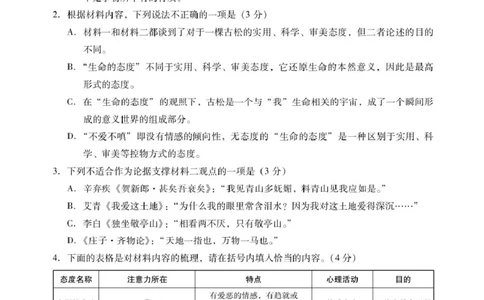 广东省揭阳市2024-2025学年高二下学期期末教学质量测试语文试卷（含答案）_2025年7月_250711广东省揭阳市2024-2025学年高二下学期期末教学质量测试（全科）