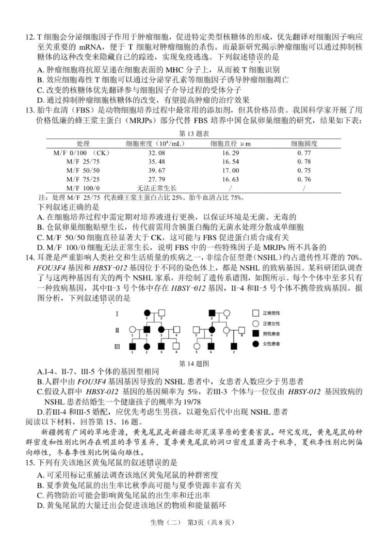 广东省广州市六校联考2025-2026学年高三上学期期中调研考试生物试卷_2025年12月_251202广东省广州市六校联考2025-2026学年高三上学期期中调研考试
