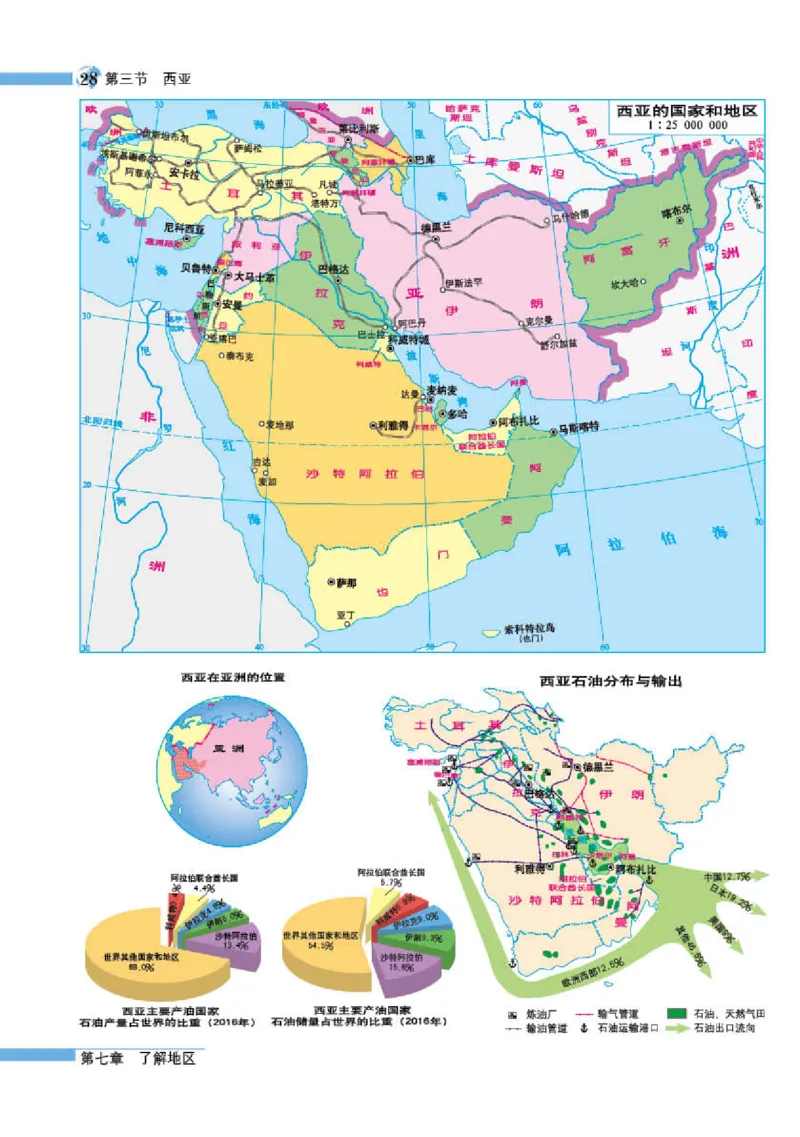 湘教版7年级地理下册地理图册_4-教培资料-26年最新资料-同步更新_初中高中教资_03科三专项（进去保存报考的学科即可）_02科三专项（笔记真题思维导图教学设计版本二）