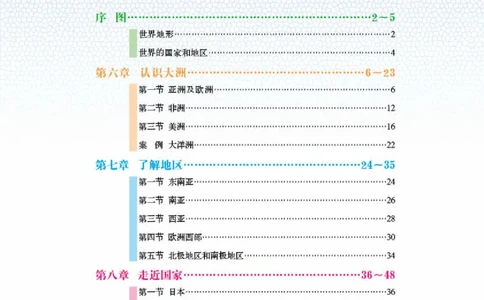湘教版7年级地理下册地理图册_4-教培资料-26年最新资料-同步更新_初中高中教资_03科三专项（进去保存报考的学科即可）_02科三专项（笔记真题思维导图教学设计版本二）