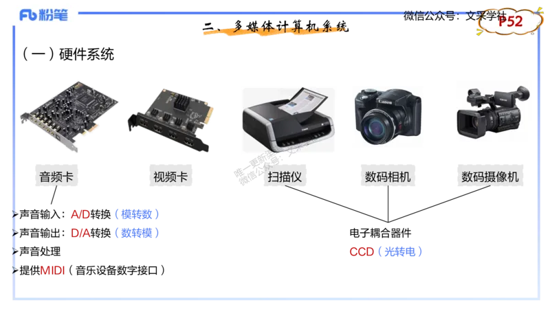 理论精讲05-多媒体技术1&middot;孙珍珍_4-教培资料-26年最新资料-同步更新_初中高中教资_03科三专项（进去保存报考的学科即可）_01科目三FB网课、三色速记手册、知识点导图等推荐