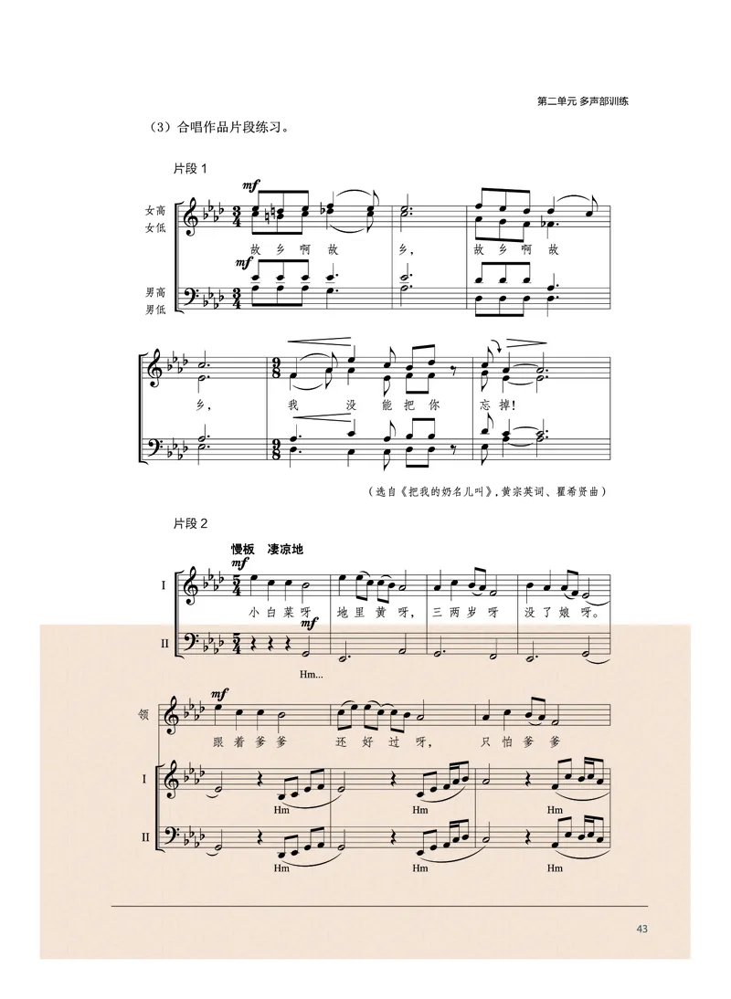 沪音版音乐选修1高清教材_4-教培资料-26年最新资料-同步更新_初中高中教资_03科三专项（进去保存报考的学科即可）_02科三专项（笔记真题思维导图教学设计版本二）