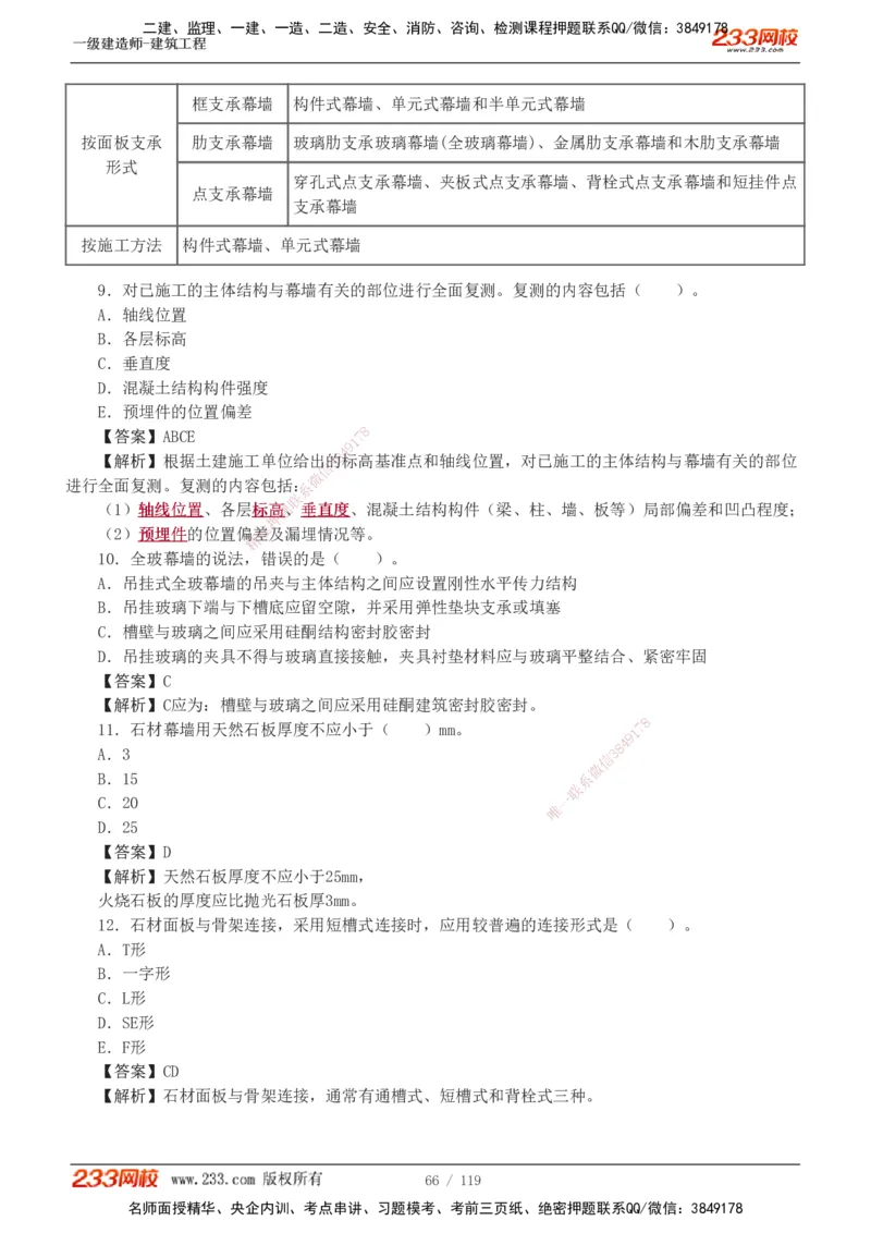 1-13_2026年一级建造师_2026年一建建筑_2025年一建建筑SVIP_03-习题精析✿实战特训✿模考通关_09-建筑《蓝宝典优题班》江凌俊233_讲义