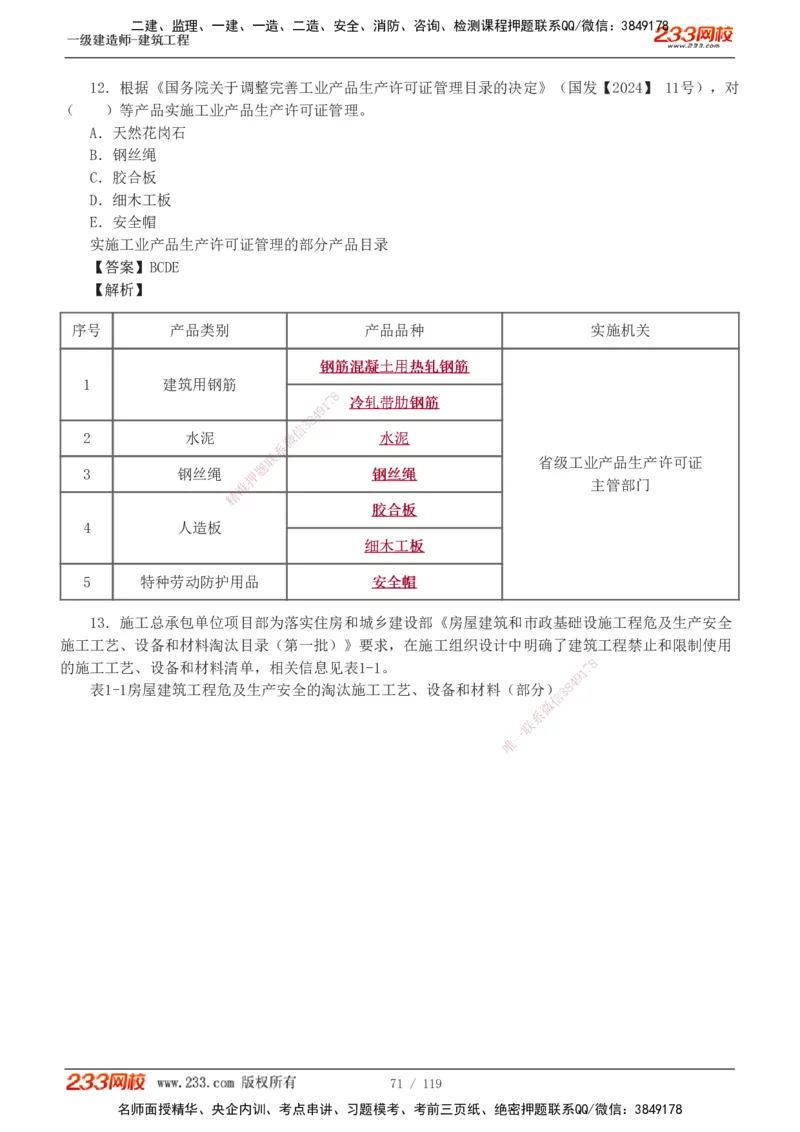 1-13_2026年一级建造师_2026年一建建筑_2025年一建建筑SVIP_03-习题精析✿实战特训✿模考通关_09-建筑《蓝宝典优题班》江凌俊233_讲义