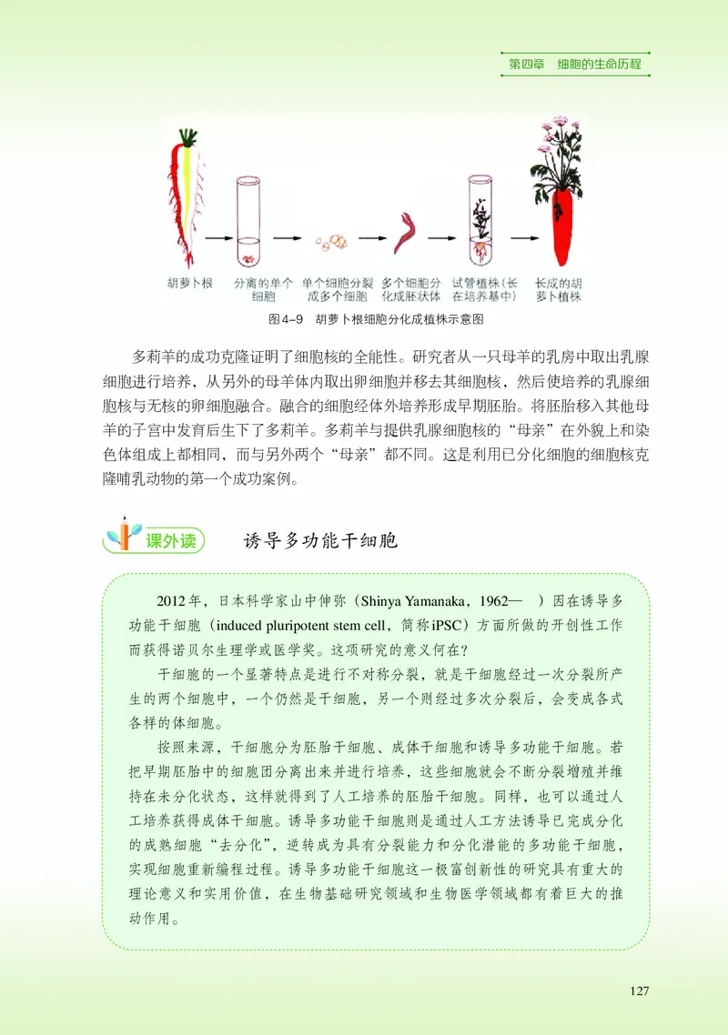浙科版生物必修1高清教材_4-教培资料-26年最新资料-同步更新_初中高中教资_03科三专项（进去保存报考的学科即可）_02科三专项（笔记真题思维导图教学设计版本二）