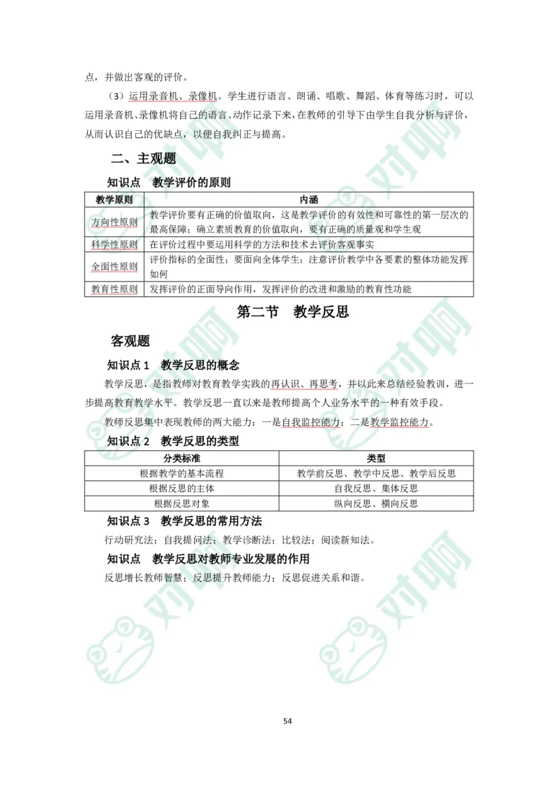 小学教育教学知识与能力考前必备知识清单&middot;小学_4-教培资料-26年最新资料-同步更新_科一科二电子资料合集中小幼（笔记真题知识点汇总等）文件多，按需保存_高频考点专项