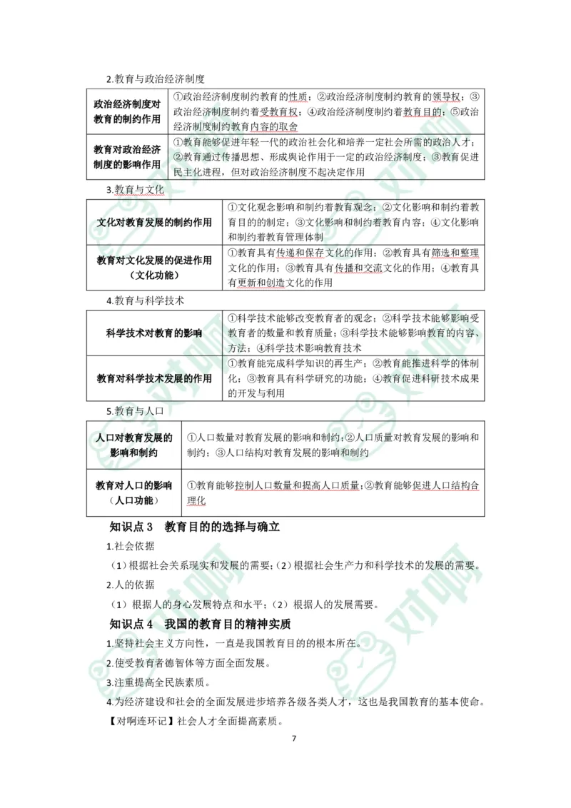 小学教育教学知识与能力考前必备知识清单&middot;小学_4-教培资料-26年最新资料-同步更新_科一科二电子资料合集中小幼（笔记真题知识点汇总等）文件多，按需保存_高频考点专项