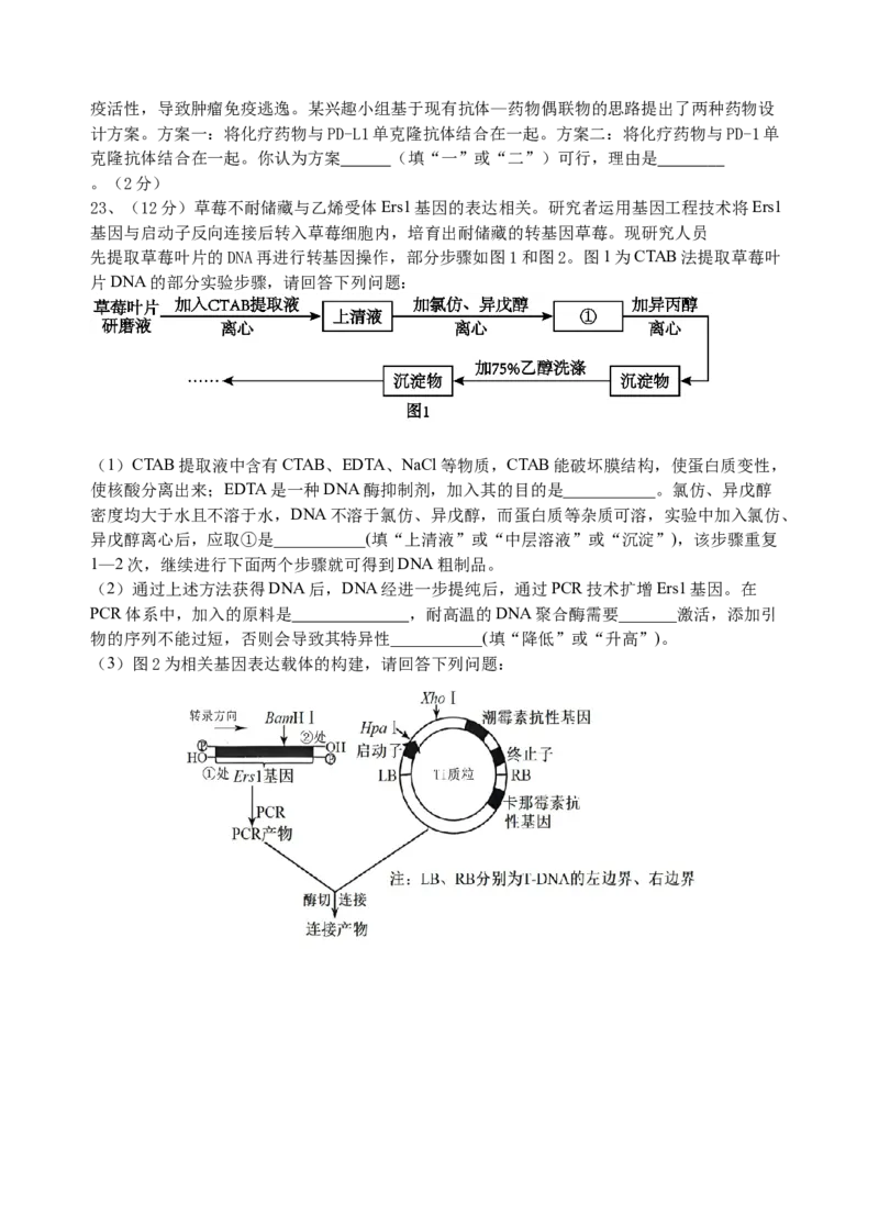 江苏省无锡市澄宜六校2025-2026学年高三上学期10月生物试题_251109江苏省无锡市澄宜六校2025-2026学年高三上学期10月学情调研（全科）
