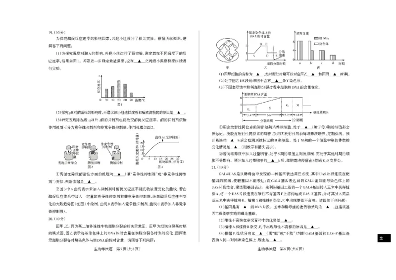 山西省思而行2025-2026学年高三上学期备考核心模拟中期考试生物试题（含答案）_251101山西省思而行2025-2026学年高三上学期备考核心模拟中期考试