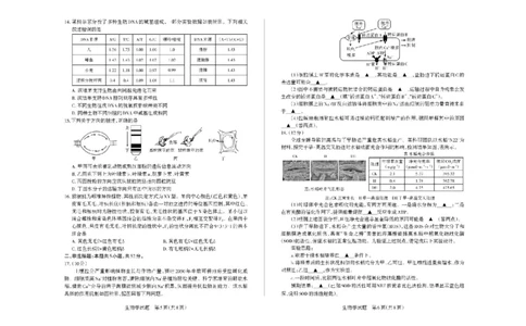 山西省思而行2025-2026学年高三上学期备考核心模拟中期考试生物试题（含答案）_251101山西省思而行2025-2026学年高三上学期备考核心模拟中期考试