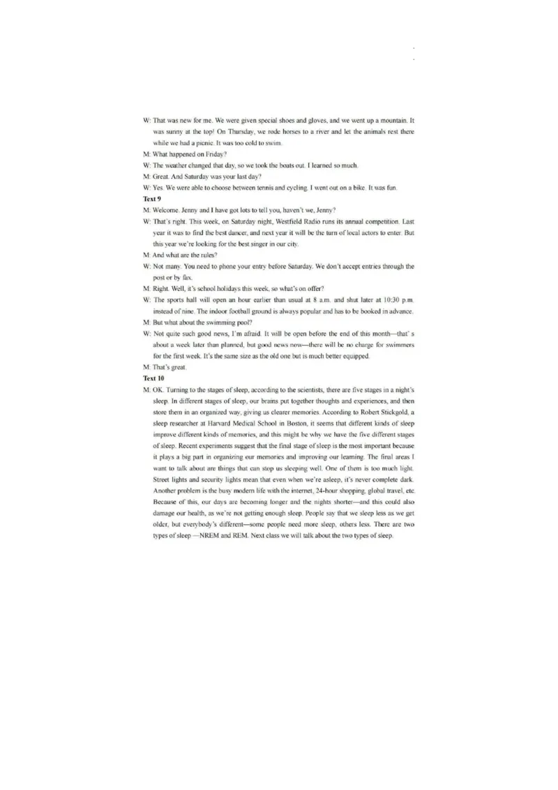 2024届四川省南充市高三上学期一诊考试英语参考答案_2024届四川省南充市高三上学期一诊考试_四川省南充市2024届高三上学期一诊考试英语