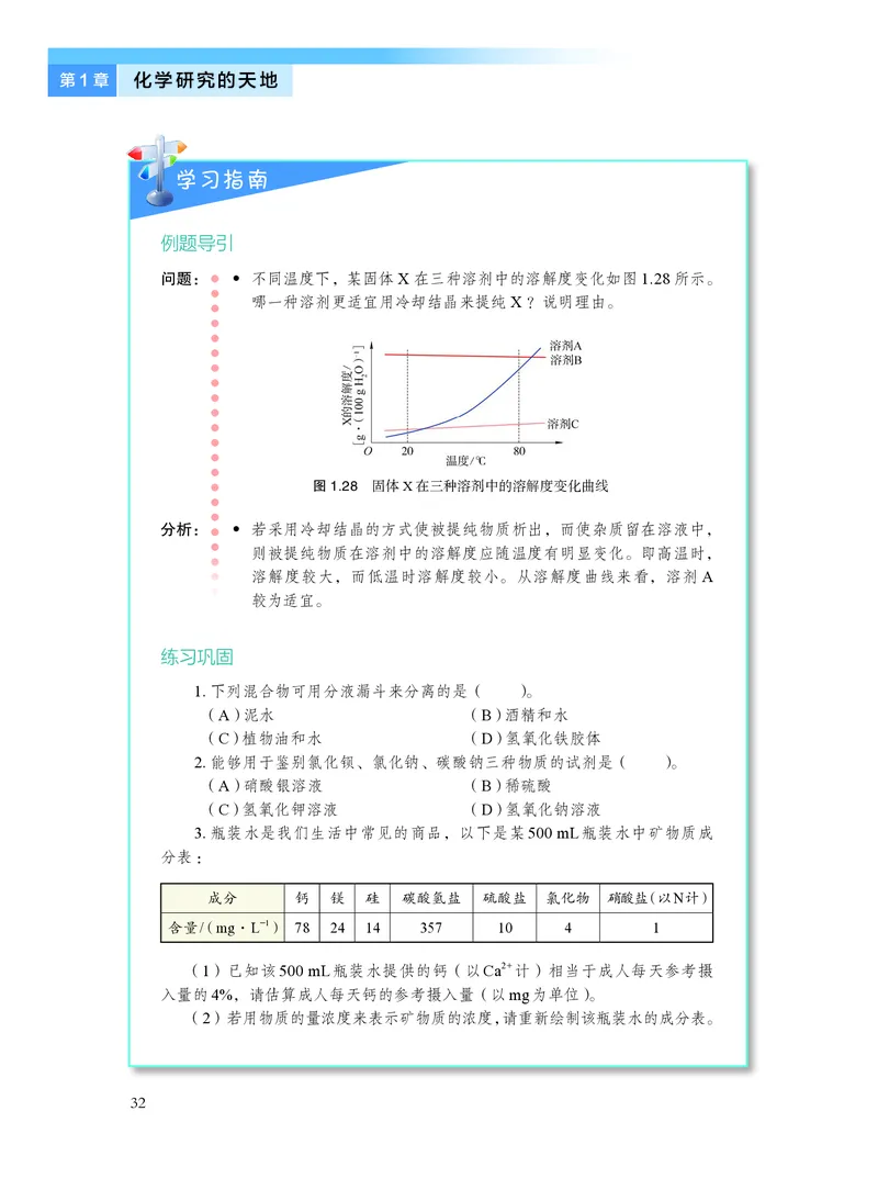 沪科技化学必修第一册高清教材_4-教培资料-26年最新资料-同步更新_初中高中教资_03科三专项（进去保存报考的学科即可）_02科三专项（笔记真题思维导图教学设计版本二）