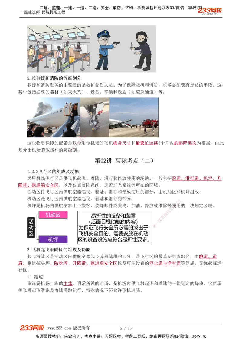 1-13_2026年一级建造师_2026年一建民航_2025年一建民航SVIP_04-冲刺串讲✿考点强化✿小灶集训_06-民航《高频考点班》谷永生233