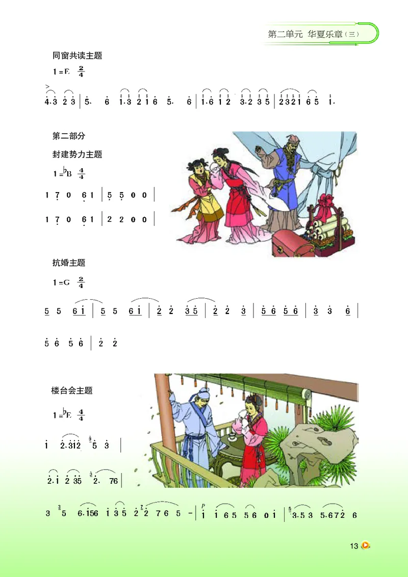 湘艺版9年级音乐上册高清教材_4-教培资料-26年最新资料-同步更新_初中高中教资_03科三专项（进去保存报考的学科即可）_02科三专项（笔记真题思维导图教学设计版本二）