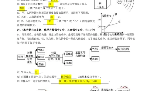 湖南省长沙市2019年中考化学真题试题（含解析）_中考真题_5.化学中考真题2015-2024年_2019中考真题卷（140份）
