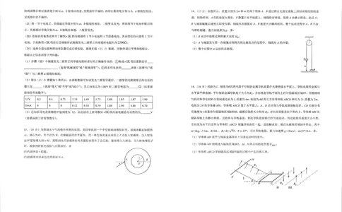 湖北省华中师大一附中2025年高考学科核心素养卷物理_2025年6月_2506042025届湖北省武汉市华中师范大学第一附属中学高三下学期核心素养卷（全科）