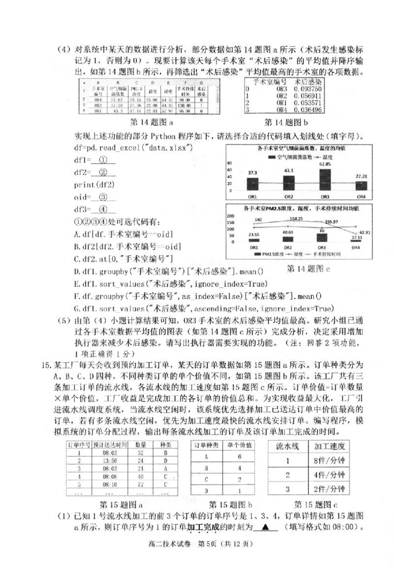 技术卷-2506衢州高二期末_2025年6月_250620浙江省衢州市2024-2025学年高二下学期6月教学质量检测（全科）_浙江省衢州市2024-2025学年高二下学期6月教学质量检测技术