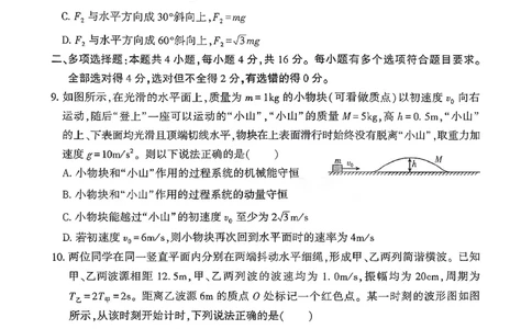 物理试卷(清晰版)-山东省临沂市（北京时代凤凰研究院）2026届高三年级教学质量检测考试（上学期期中）_251116山东省临沂市2026届高三11月教学质量检测（全科）