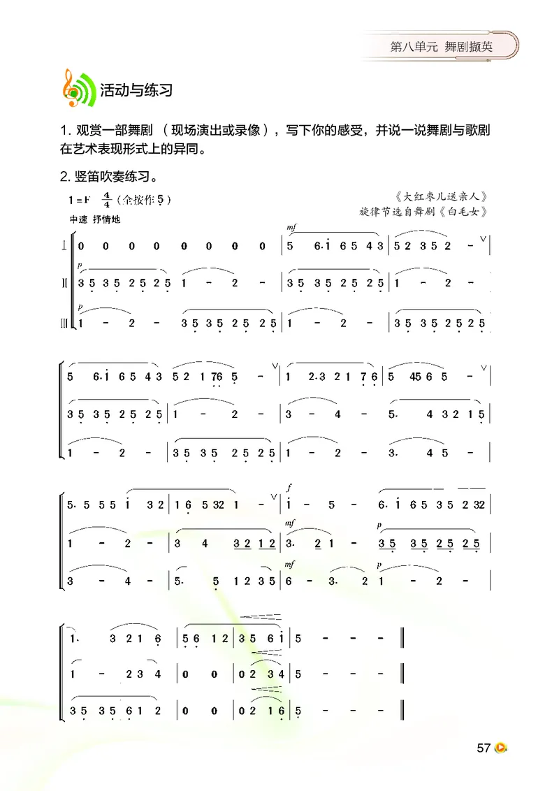 湘艺版8年级音乐下册高清教材_4-教培资料-26年最新资料-同步更新_初中高中教资_03科三专项（进去保存报考的学科即可）_02科三专项（笔记真题思维导图教学设计版本二）