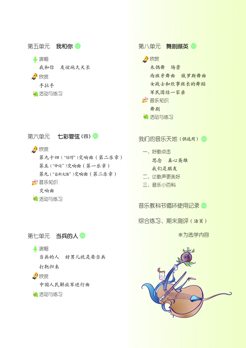 湘艺版8年级音乐下册高清教材_4-教培资料-26年最新资料-同步更新_初中高中教资_03科三专项（进去保存报考的学科即可）_02科三专项（笔记真题思维导图教学设计版本二）