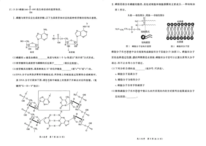 北京市东城区2024-2025学年度高二第二学期期末统一检测化学试卷（含答案）_2025年7月_250728北京市东城区2024-2025学年高二下学期期末考试（全科）_0823204624
