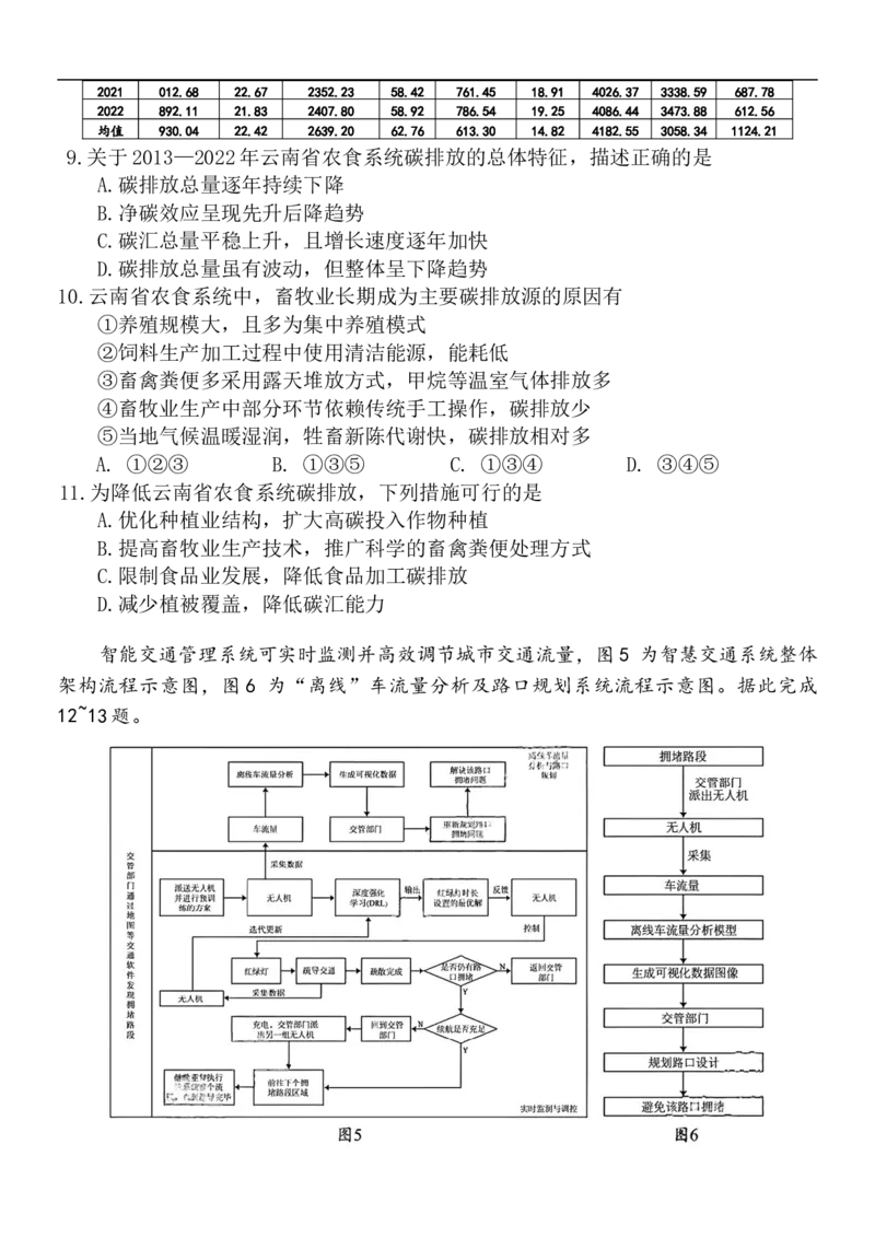 湖南省三新教育联盟2025-2026学年高三上学期11月期中考试地理试题_2025年12月_251201湖南省A佳联考2025-2026学年高三上学期11月期中考试（全科）