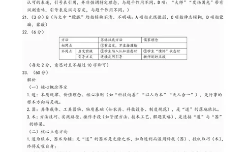 已修改龙东十校联盟高三学年度月考语文试题参考答案_2025年12月_251211黑龙江省龙东十校联盟2026届高三上学期12月月考（全科）