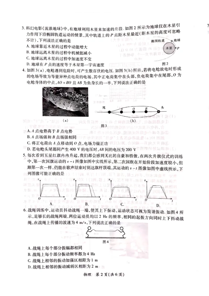 2024届广东省茂名市高三上学期一模物理试题_2024年1月_01每日更新_28号_2024届广东省茂名市高三年级第一次综合测试（茂名一模）