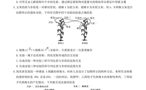 生物试卷（26长郡三）_251104湖南省长沙市长郡中学2026届高三上学期月考（三）（全科）_湖南省长沙市长郡中学2026届高三上学期月考（三）生物试题（含答案）