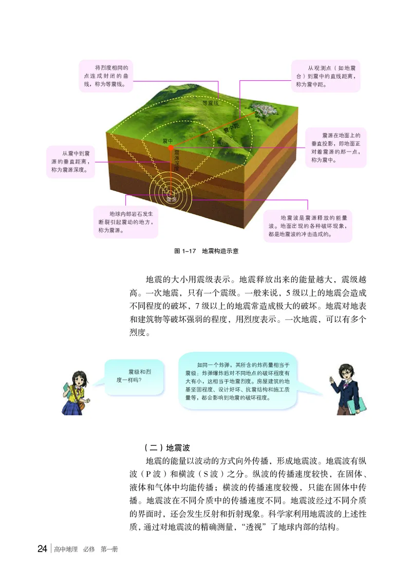 湘教版地理必修第一册高清教材_4-教培资料-26年最新资料-同步更新_初中高中教资_03科三专项（进去保存报考的学科即可）_02科三专项（笔记真题思维导图教学设计版本二）