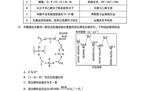 广东汕尾市2026届高三上学期一模化学试题_2025年12月_251218广东汕尾2026届高三上学期综合测试（一）（全科）_广东汕尾2026届高三上学期综合测试（一）化学试题+答案