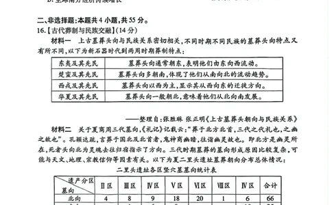 湖北省荆州市2024-2025学年高二下学期7月期末质量检测历史试题（含答案）_2025年7月_250702湖北省荆州市2024-2025学年高二下学期7月期末考试（全科）
