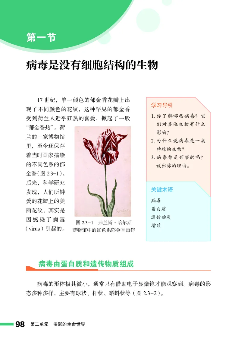 济南版7年级生物上册高清教材_4-教培资料-26年最新资料-同步更新_初中高中教资_03科三专项（进去保存报考的学科即可）_02科三专项（笔记真题思维导图教学设计版本二）